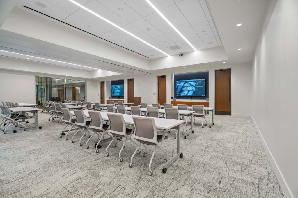 15.Indeed Tower_C_Large Classroom Room Set Up_Villaframed Web 10.11.23